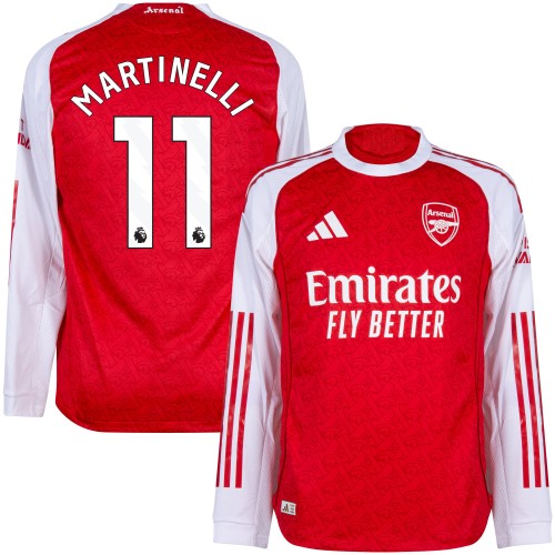 Arsenal Hemmatröja Martinelli 11 2025–2026 Långärmad Arsenal Hemmatröja Martinelli 11 2025–2026 Långärmad